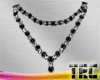 TRC Black White Necklace