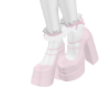 schoolie heels | pink