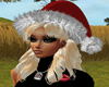 Christmas Hat/Blond Hair