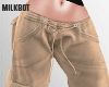 Beige Parachute Pants