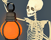 Halloween Lamp Skeleton