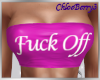  Off Tube Top Pink