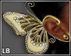 !B Butterfly Earrings GL