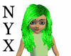 !Long Neon Green Hair