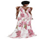 TEF FLORAL SPRING GOWN