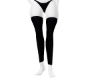 BLACK BASIC PANT + SOCKS