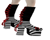 zebra combat boots