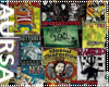 (1A)Punk Postered Wall#3