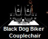 Black Dog Biker Chair