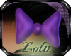 ~L~ Purple Hair bow