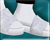 M-Fur Sandals White