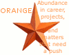 Hex Star - Orange
