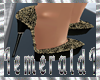 Black Gold Heels