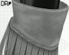 DR- Grey fringe boots