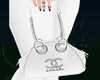 Elegant Chacha White Bag
