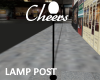 *T* Cheers Lamp Post