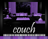 Purple Somber Couch