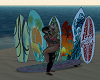 Surf Board Kiss