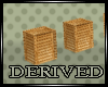 8 cajas de madera 