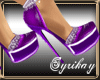 Purple Garnet Heels