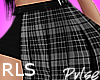 Plaid Skirt Grey | RLS