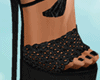 Crochet Black Heels