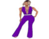 EN Purple Jump Suit