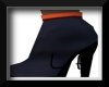 Jean Ankle Boots~Orange