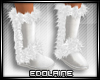 E~ Winter Shoes White