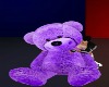 Purple Cuddle  Bear
