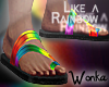 W°Like RainbowSandals.M