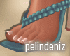 [P] Bee green sandals