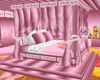 Pink Pooh Adult Bed