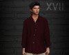 maroon corduroy buttonup