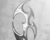 ✦ chrome wall sign
