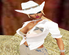 Cowgirl Hat (White) 