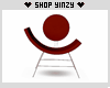 Y. Modern Chair L Red