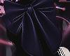 Hair bow purple