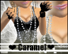 *C LongBlackSparkle Top