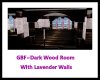 GBF~Dk Wood/ Lavender Rm