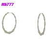 HB777 THGC Bone Earrings