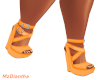 Orange Wedge Shoes
