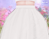 w. White Long Skirt