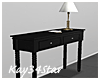 Foyer Table with Lamp
