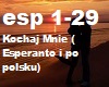 Kochaj Mnie - Esperanto