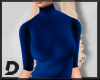 [D] Blue Long Sweater