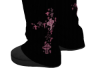 Pink Cross Fur Boots