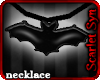 (Ss) Necklace Bat