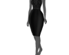 Il black lace dress