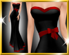 Black Baccara Rose Gown